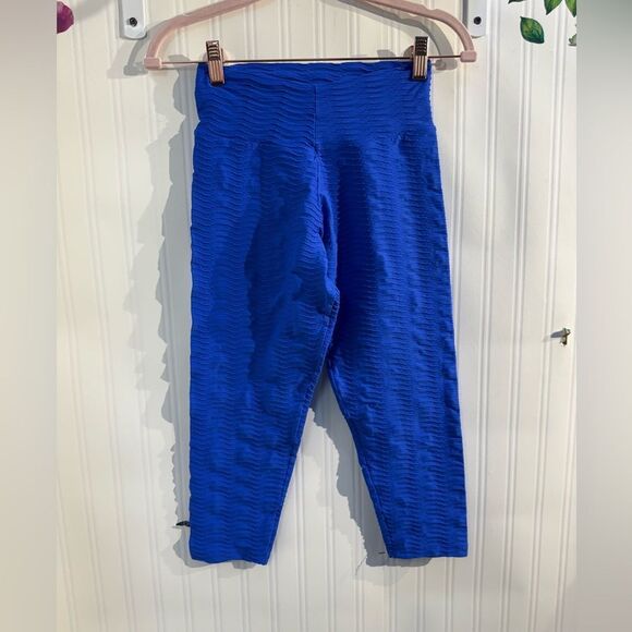 Booty by Brabants Blue Leggings OS crop - Picture 1 of 4